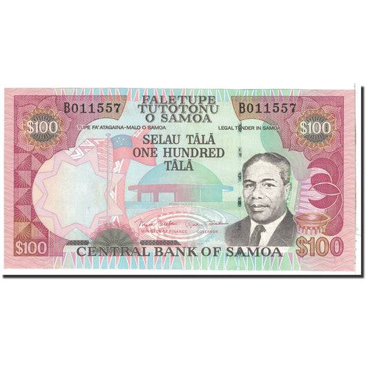 bancnota, 
  
  Samoa de Vest, 
  
  100 Tala