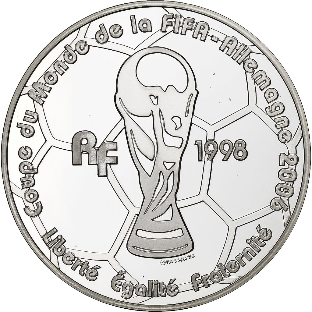 Franţa, 
  
  1 1/2 euro, 
  
  La France - Championne du monde 98