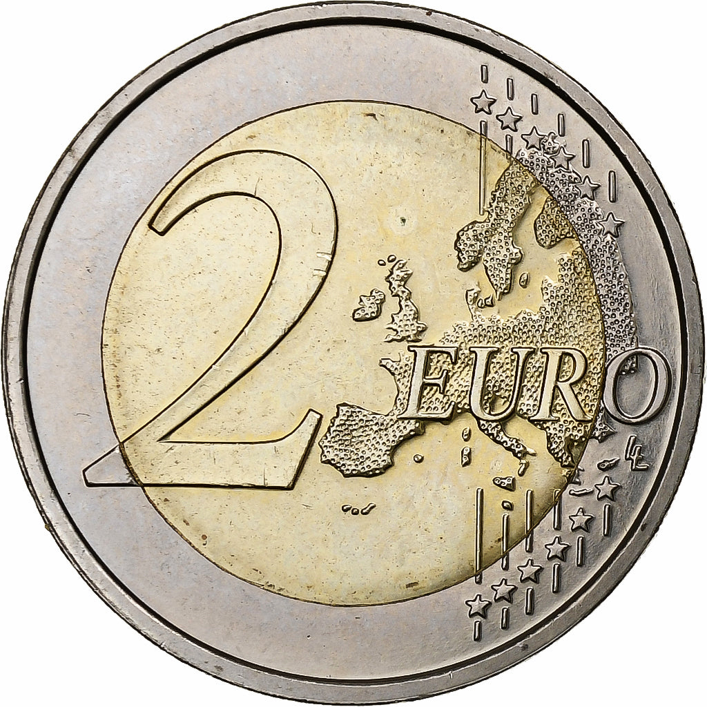 Letonia, 
  
  2 euro, 
  
  Riga – Capitală Culturală Europeană 2014