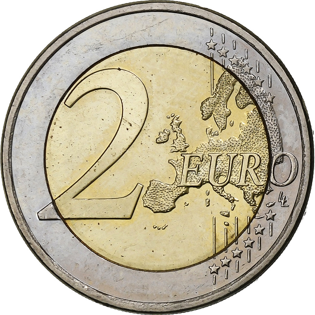 Estonia, 
  
  2 euro, 
  
  Harta Estoniei