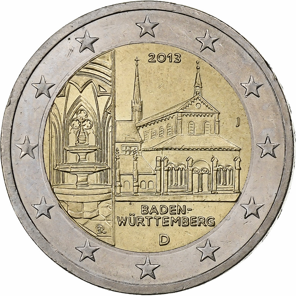 Germania, 
  
  2 euro, 
  
  Bundesländer - „Baden-Württemberg”