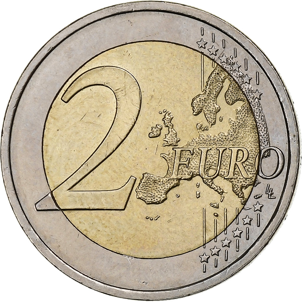 Slovenia, 
  
  2 euro, 
  
  Poetul France Prešeren