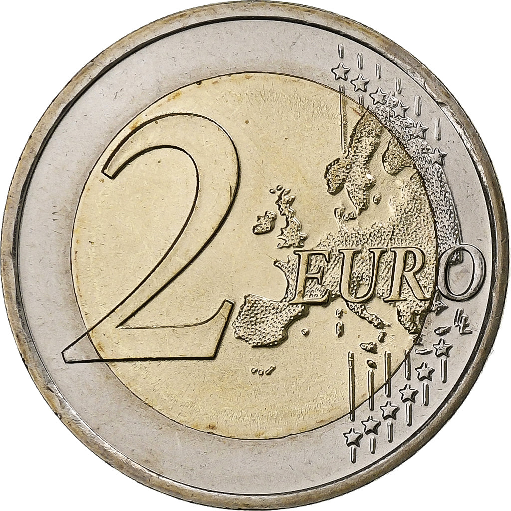 Slovenia, 
  
  2 euro, 
  
  A 10-a aniversare a Euro în Slovenia