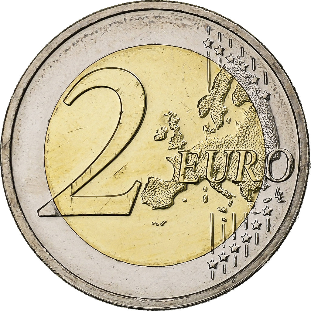 Luxemburg, 
  
  2 euro, 
  
  Henri I Mare Ducesă Charlotte