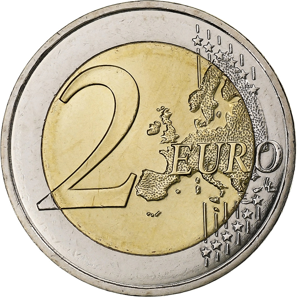 Franţa, 
  
  Zidul Berlinului, 
  
  2 euro