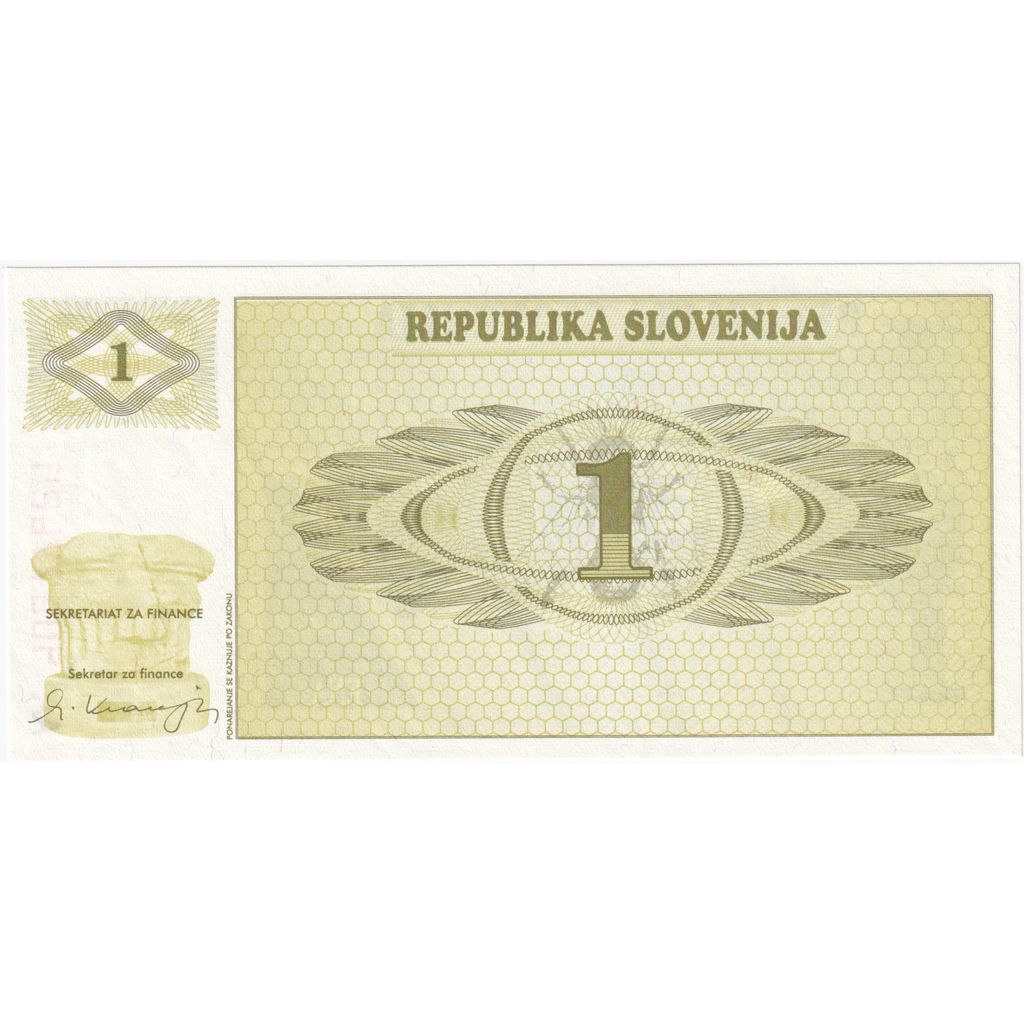 Slovenia, 
  
  1 Lipa, 
  
  1990