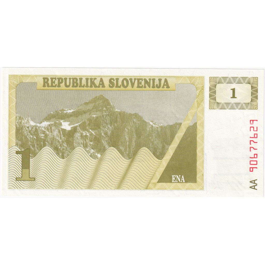 Slovenia, 
  
  1 Lipa, 
  
  1990