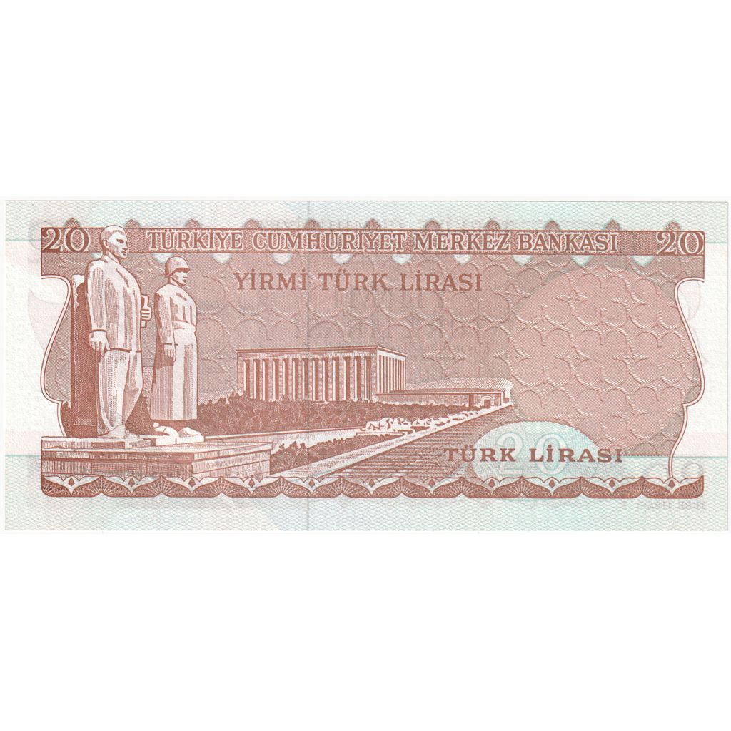 Curcan, 
  
  20 de lire, 
  
  UNC(65-70)