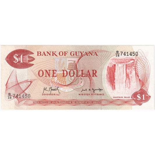 Guyana, 
  
  1 dolar, 
  
  UNC(65-70)