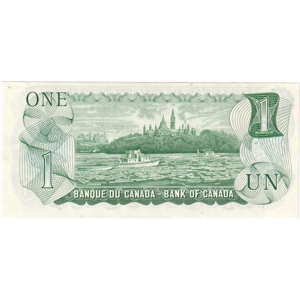 Canada, 
  
  1 dolar, 
  
  UNC(63)