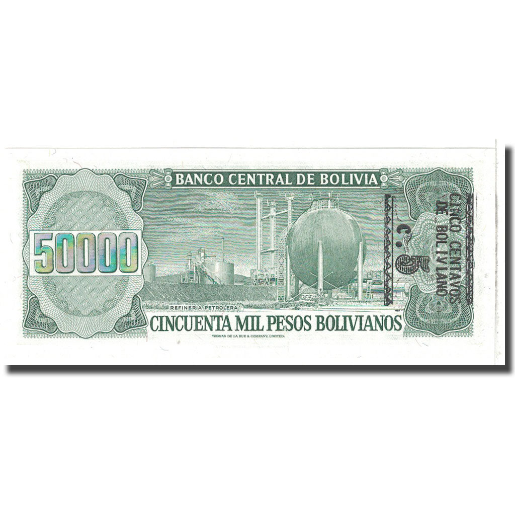 bancnota, 
  
  Bolivia, 
  
  50