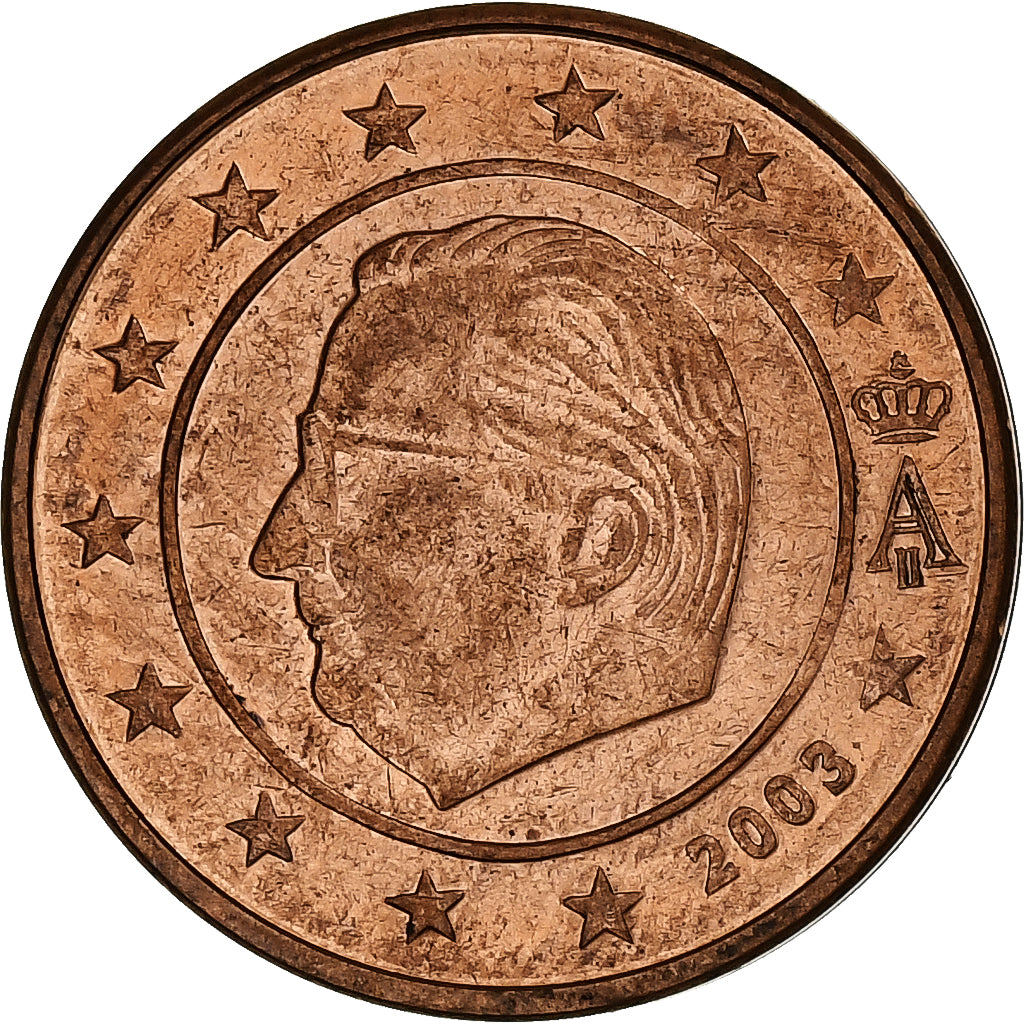 Belgia, 
  
  Albert al II-lea, 
  
  2 cenți de euro