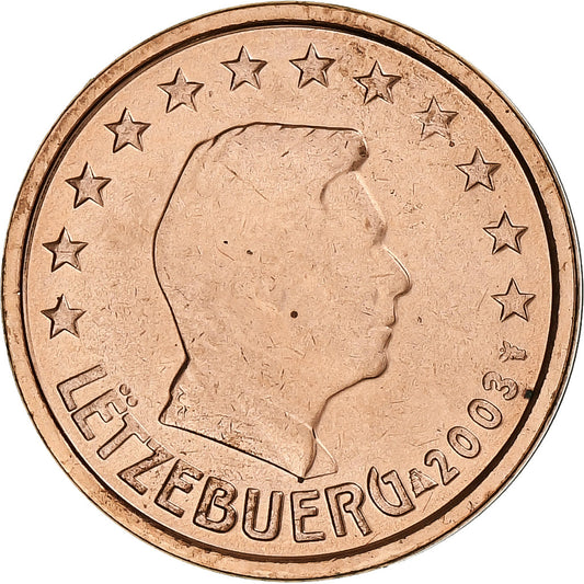 Luxemburg, 
  
  Henri, 
  
  2 cenți de euro