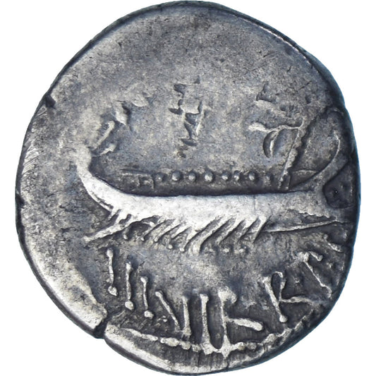 Marcus Antonius, 
  
  Denariu, 
  
  32-31 î.Hr