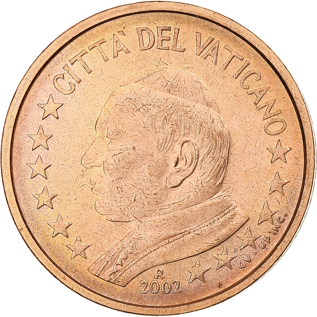 Vatican, 
  
  Ioan Paul al II-lea, 
  
  2 cenți de euro