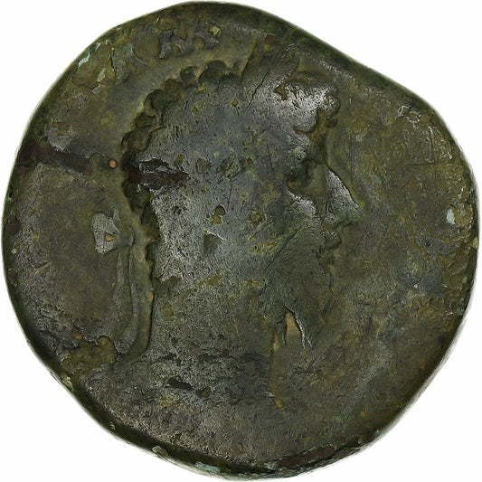 Lucius Verus, 
  
  Sestertius, 
  
  165