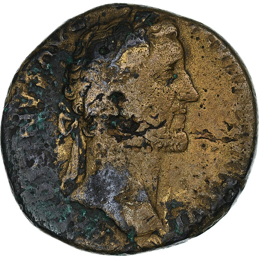 Antoninus Pius, 
  
  Sestertius, 
  
  152-153