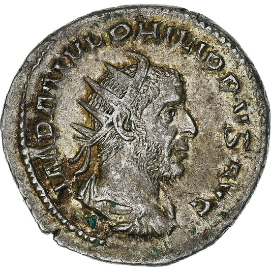 Filip I, 
  
  Antoninianus, 
  
  244-247