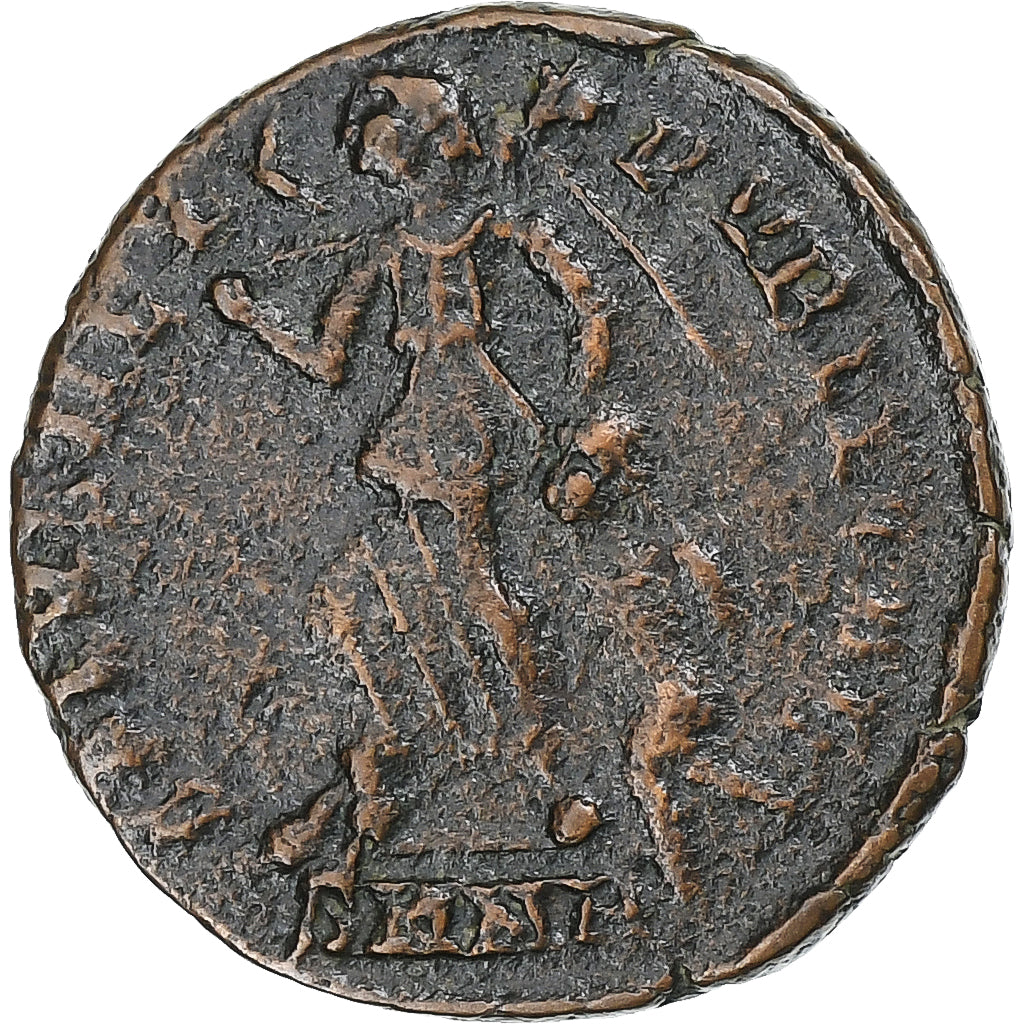 Teodosie I, 
  
  Follis, 
  
  379-395