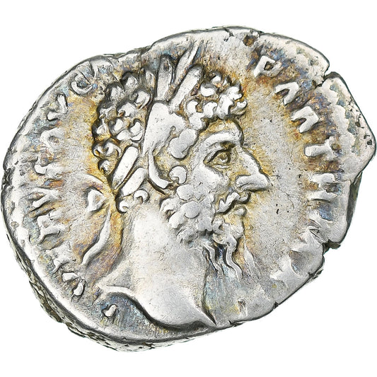 Lucius Verus, 
  
  Denariu, 
  
  168