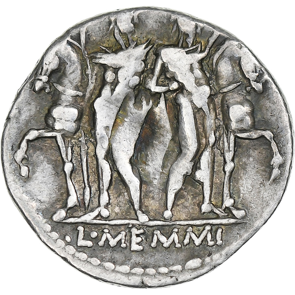 Memmia, 
  
  Denariu, 
  
  109-108 î.Hr