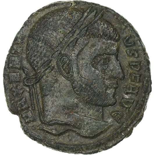 Maxentius, 
  
  1/3 Nummus, 
  
  310