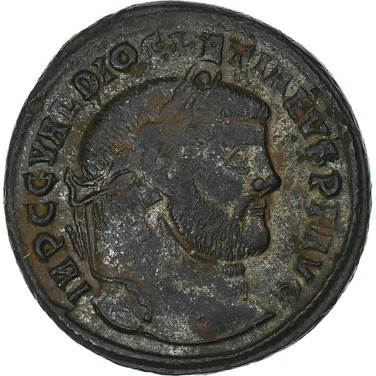 Diocletian, 
  
  Follis, 
  
  300-301