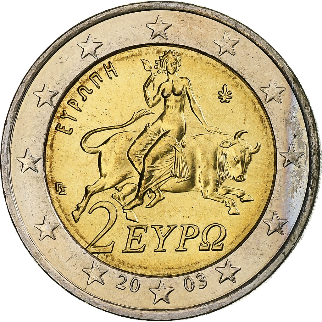 Grecia, 
  
  2 euro, 
  
  2003