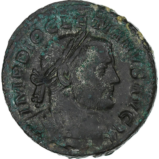 Diocletian, 
  
  Follis, 
  
  303-305