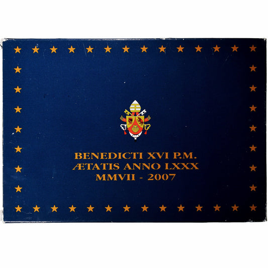 Vatican, 
  
  Benedict al XVI-lea, 
  
  Set 1 ct. - 2 euro + medalie