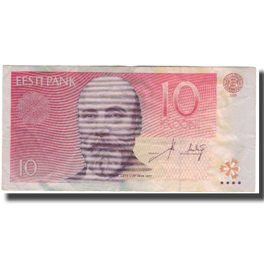 bancnota, 
  
  Estonia, 
  
  10 Krooni