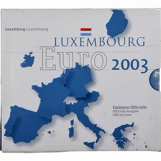 Luxemburg, 
  
  Set 1 ct. - 2 euro, 
  
  Pontul Adolphe