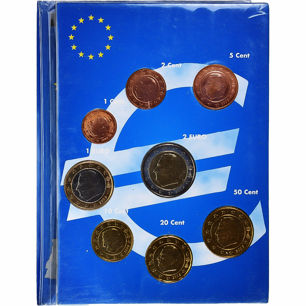 Belgia, 
  
  Set 1 ct. - 2 euro, 
  
  set de euro