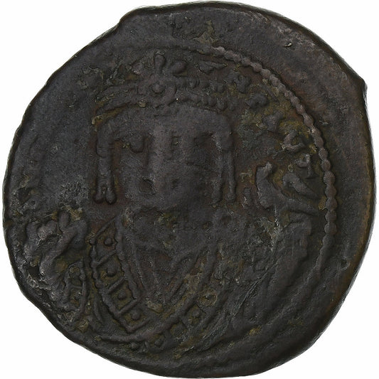 Maurice Tiberius, 
  
  Follis, 
  
  591-592