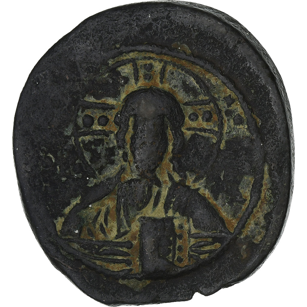 Vasile al II-lea și Constantin al VIII-lea, 
  
  Follis, 
  
  976-1028