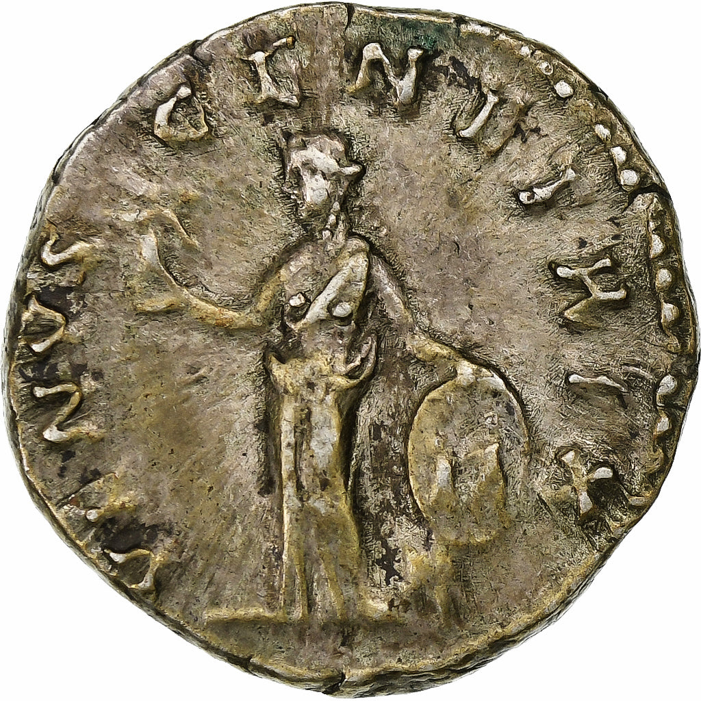 Faustina a II-a, 
  
  Denariu, 
  
  161-176