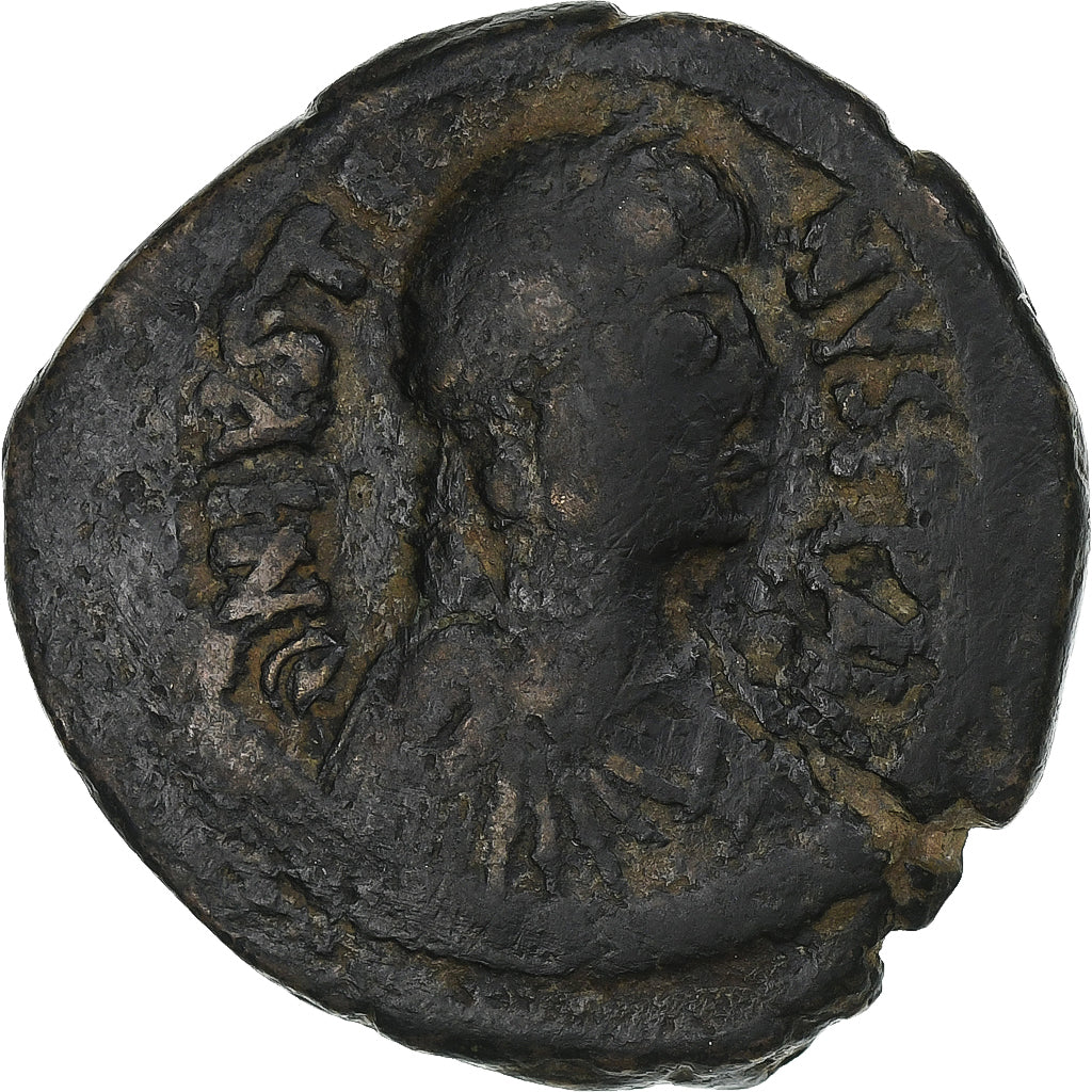 Iustinian I, 
  
  Follis, 
  
  527-565