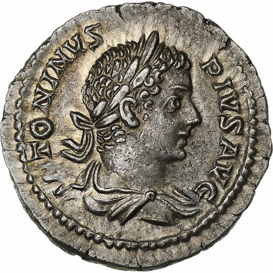 Caracalla, 
  
  Denariu, 
  
  206