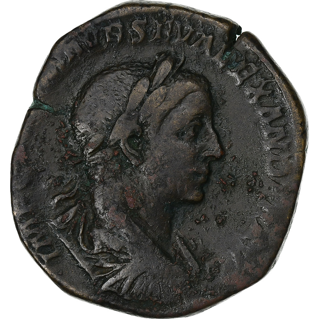 Severus Alexandru, 
  
  Sestertius, 
  
  223