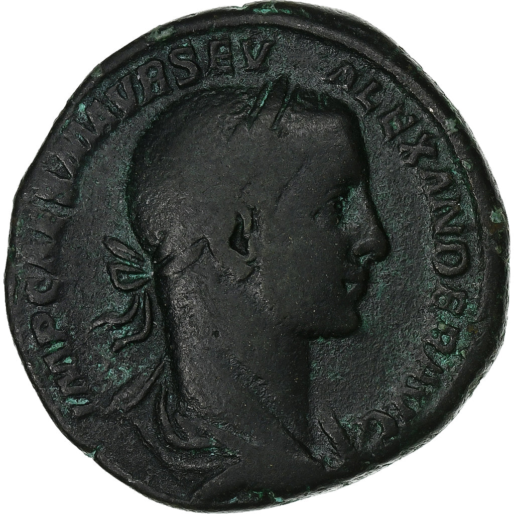 Severus Alexandru, 
  
  Sestertius, 
  
  226