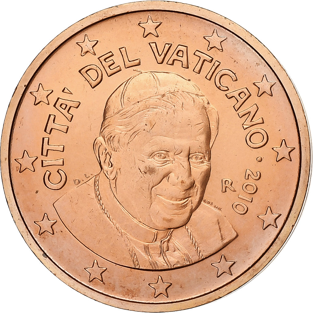 Vatican, 
  
  Benedict al XVI-lea, 
  
  2 cenți de euro