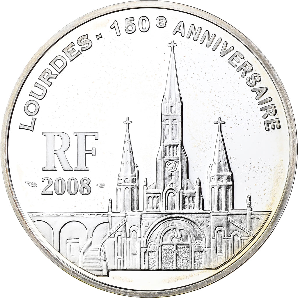 Franţa, 
  
  1-1/2 euro, 
  
  Lourdes