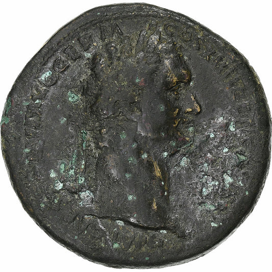 Domitian, 
  
  Sestertius, 
  
  88-89