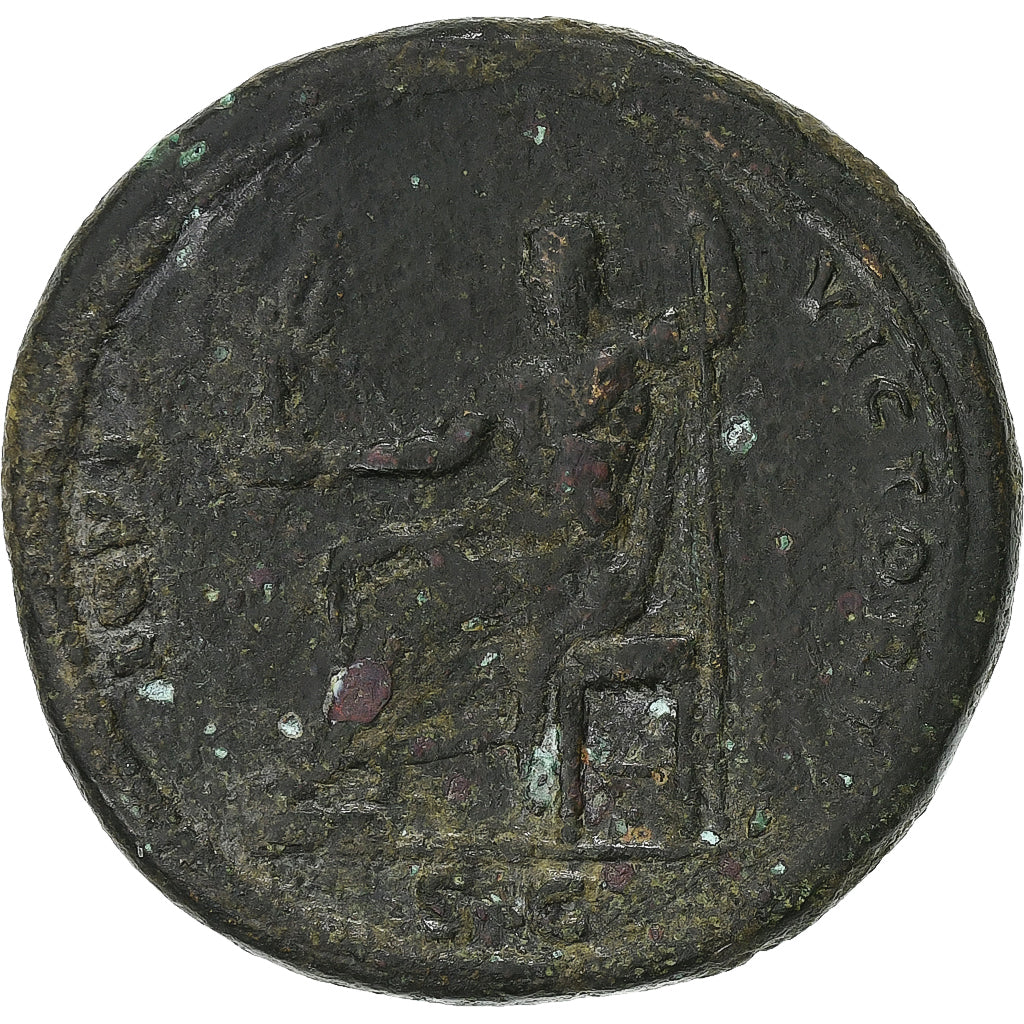 Domitian, 
  
  Sestertius, 
  
  88-89