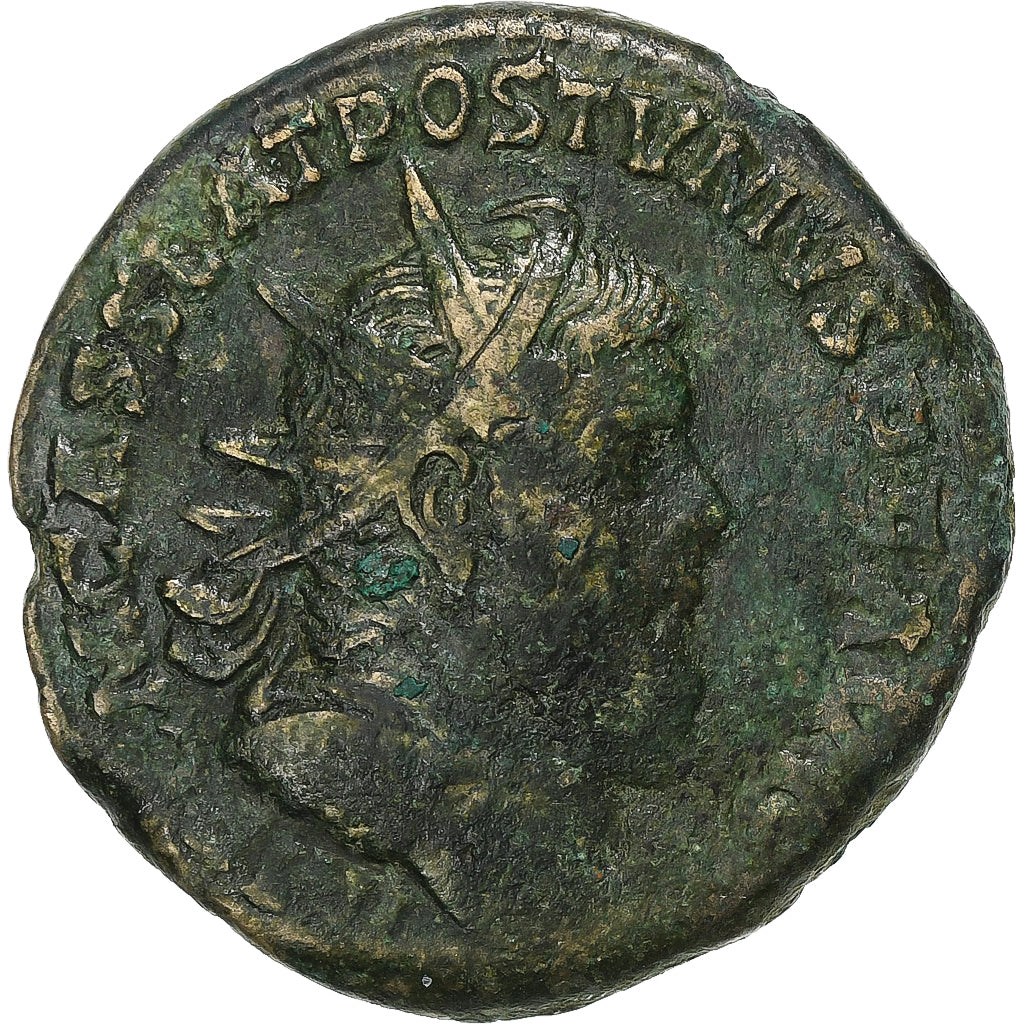 Postumus, 
  
  Sestertius dublu, 
  
  260-261