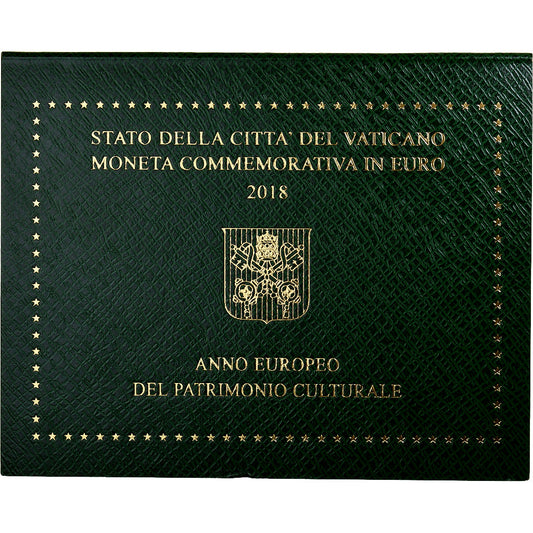 Vatican, 
  
  2 euro, 
  
  Anul European al Patrimoniului Cultural