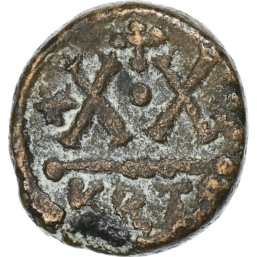 Heraclie, 
  
  Jumătate Follis, 
  
  610-641