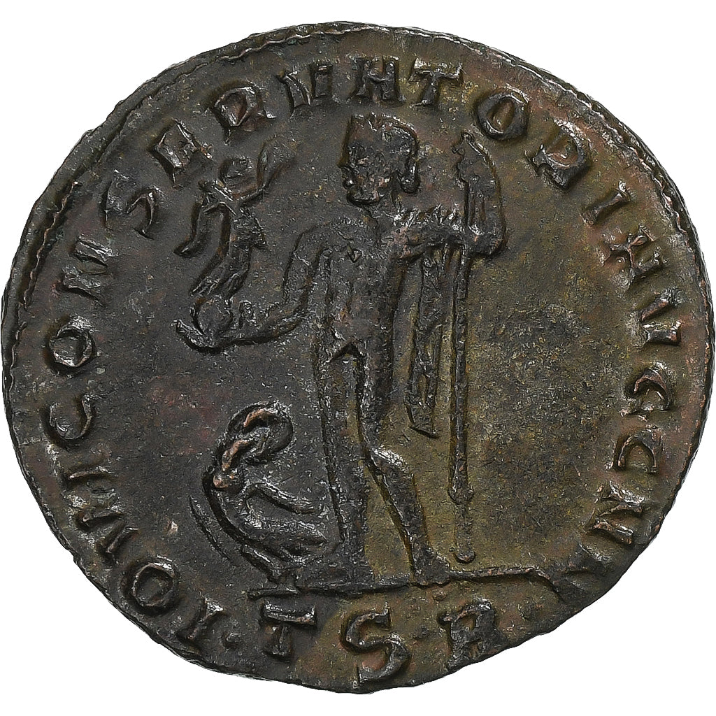 Maximinus al II-lea, 
  
  Follis, 
  
  312-313