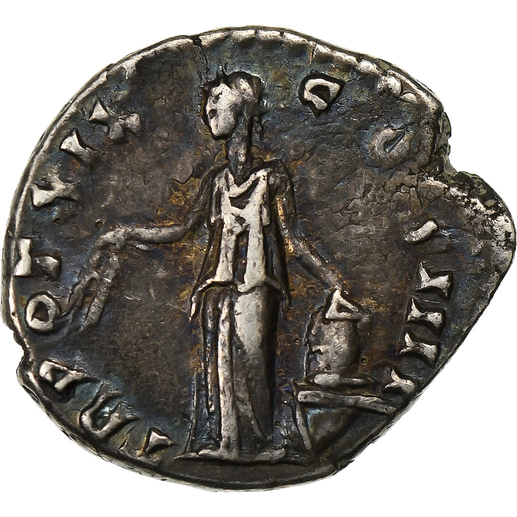 Antoninus Pius, 
  
  Denariu, 
  
  155-156