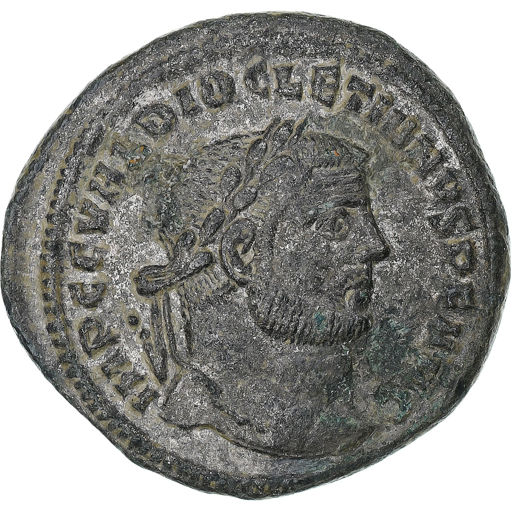 Diocletian, 
  
  Follis, 
  
  296-297